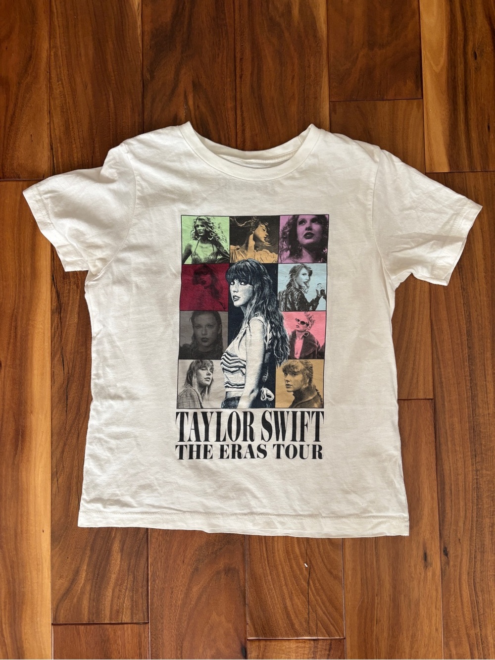 Taylor Swift Eras Tour Tee, Youth Medium, official Taylor Swift tee